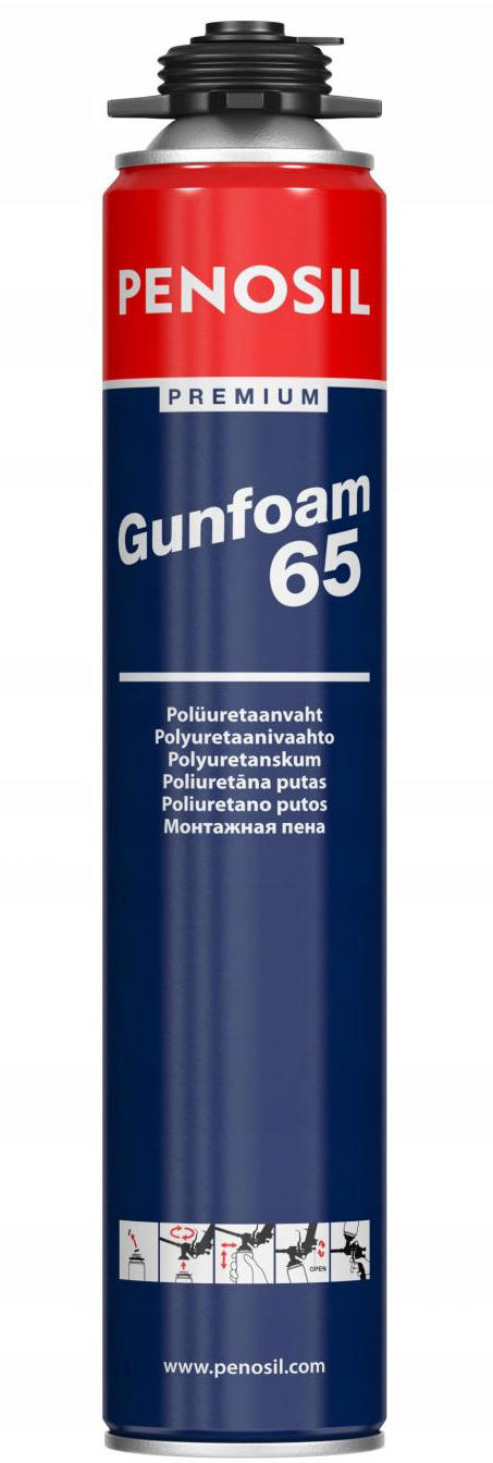 Монтажная пена Penosil Premium Gunfoam 65 (870мл)																					 																					 																					 																					 																					 																					 																					 																					 																					 							 купить - ТеплоСтрой