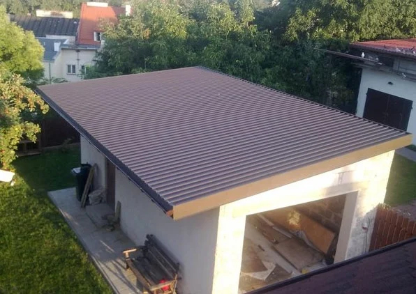 Особенности планирования крыши для придомового гаража